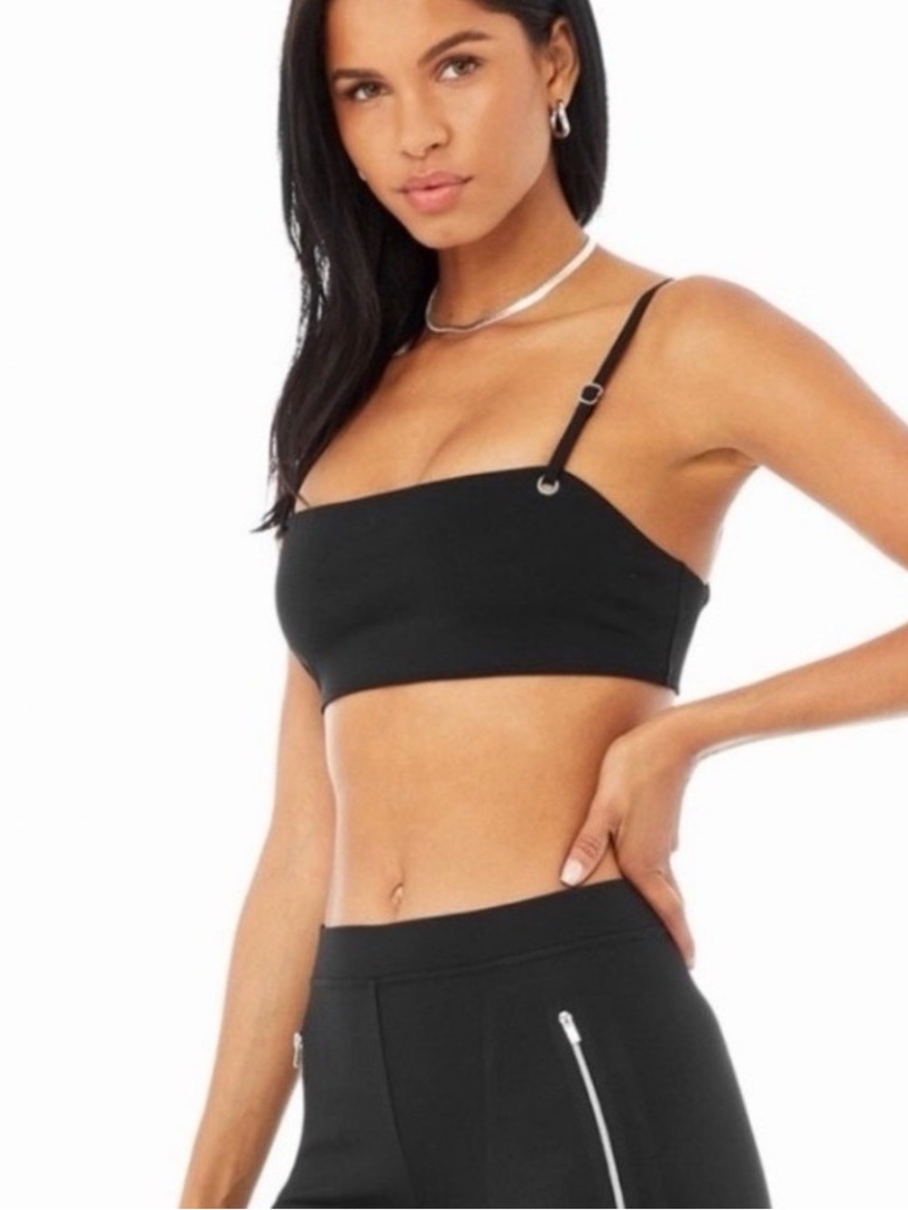 Alo Yoga Thrill Seeker Black Bra